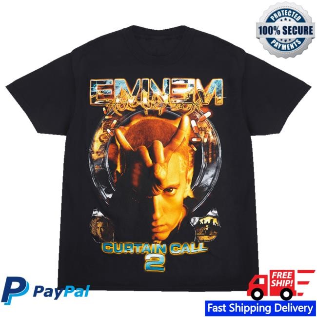 Eminem Curtain Call 2 Short Sleeve Shirt – Eminem Store Merch