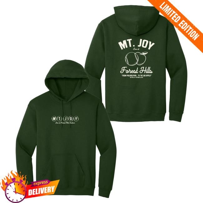 Official Mt Joy Merch Forest Hills 2025 Hood