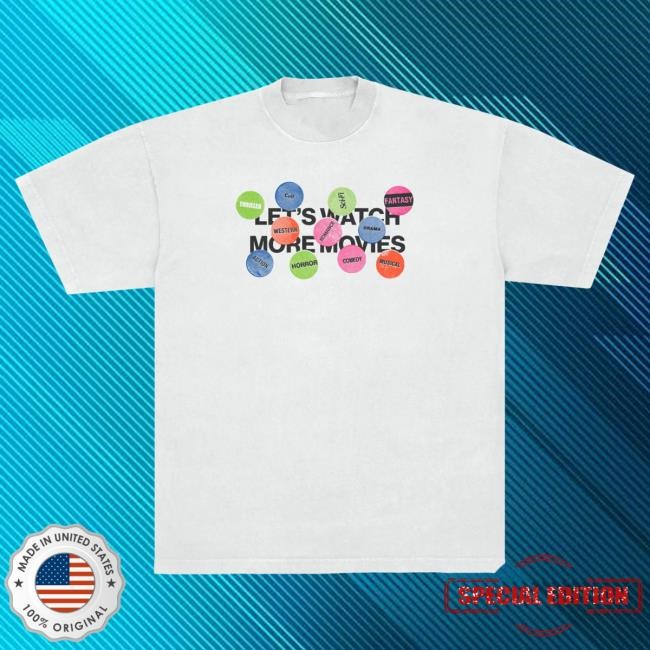 Official Super Yaki Let's Watch More Genre Hot Shirt SuperYaki