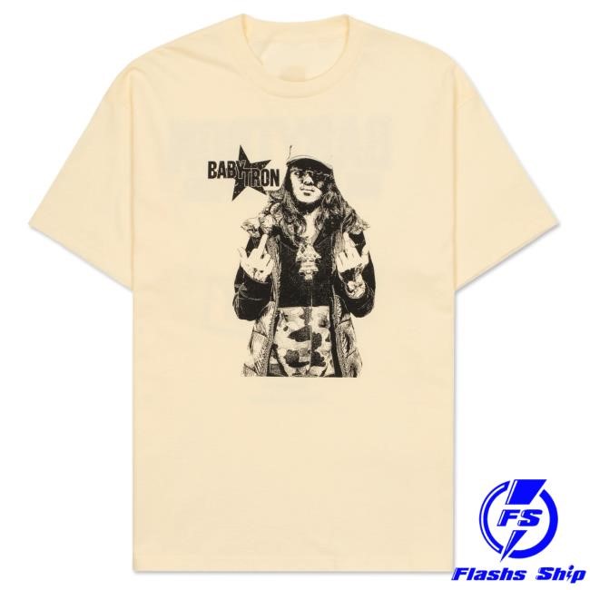 Official Babytron Store Br3 Tour T-Shirts (Cream) Baby tron