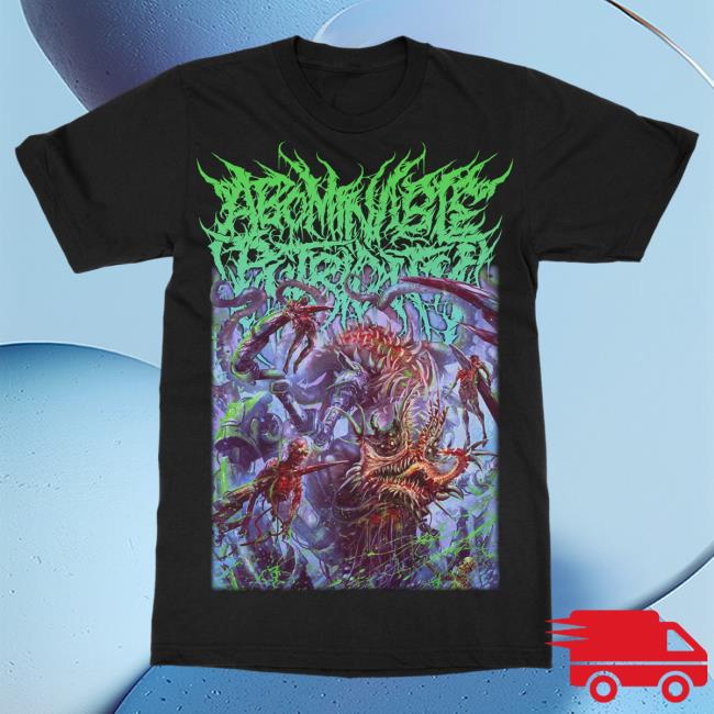 Official Indie Merch Store Shop Abominable Putridity "Grotesque Cybernetic Optimization" T-Shirts Indiemerchstore