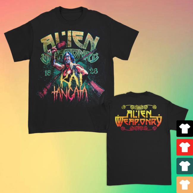 Official Kings Road Merch Store Alien Weaponry Kai Tangata Hot Shirt (Black) Kings Road Shop