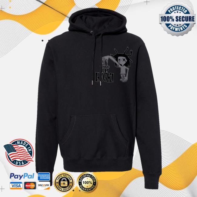 Official Sincerely Lucki Wake Up Lucki Puppet Hoody SincerelyLucki Deadboylife