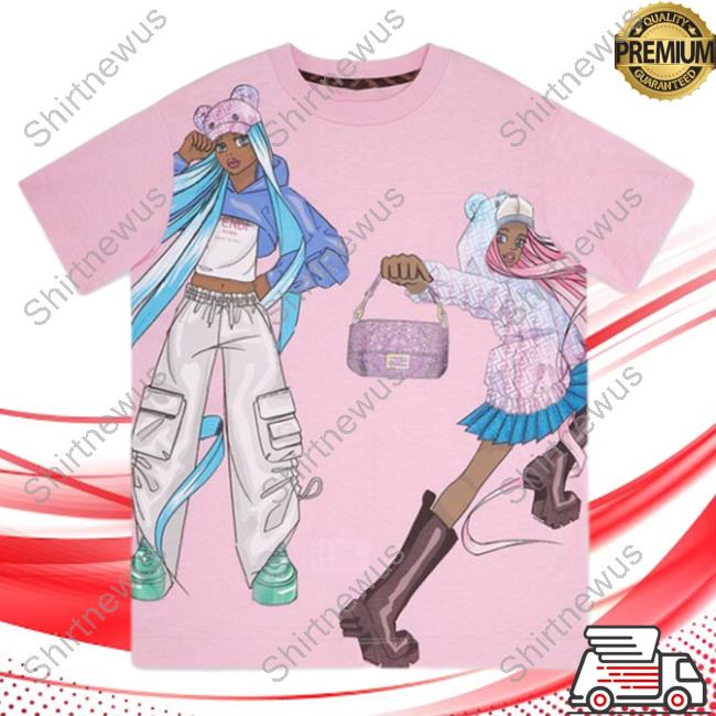 Official Fendi Clothing Store Shop Junior 3D Shirt New