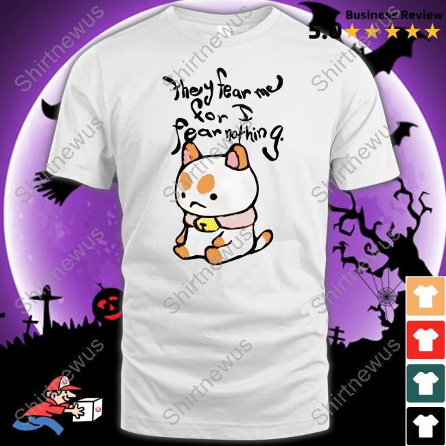 Bee And Puppycat Merch They Fear Me For I Fear Nothing Long Sleeve Tee