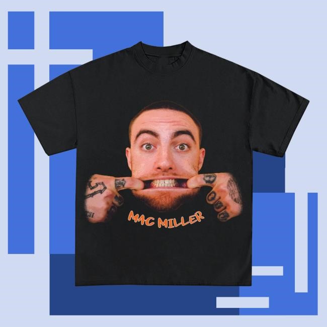 Official Icy Shop Merch Mac Miller Graphic Shirt New