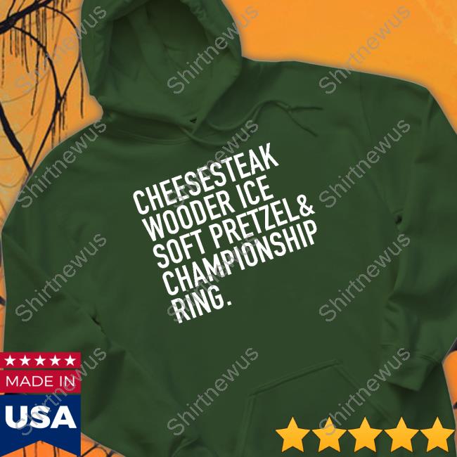 Cheesesteak Wooder Ice Soft Pretzel Championship Ring TankTop