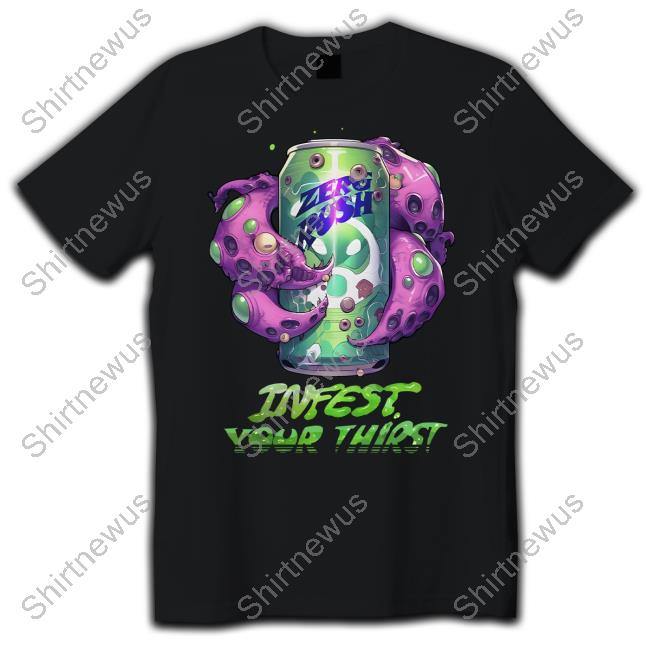 Official Blizzard Gear Store Merch StarCraft Zerg Rush T-Shirt
