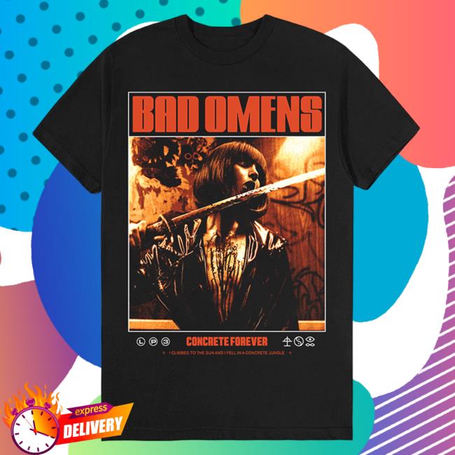Bad Omens Official Store Merch | Concrete Forever Eu Tour Top Shirt
