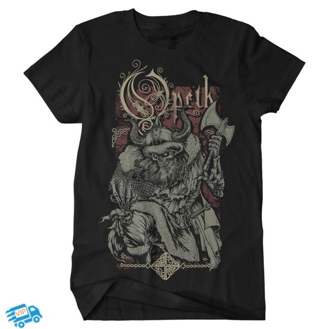 Official Opeth Merch Opeth - 'Viking' Popover Shirt