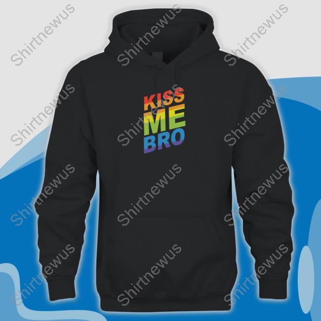 Official Wicked Naughty Store Kiss Me Bro Tee Wicked Naughty Apparel