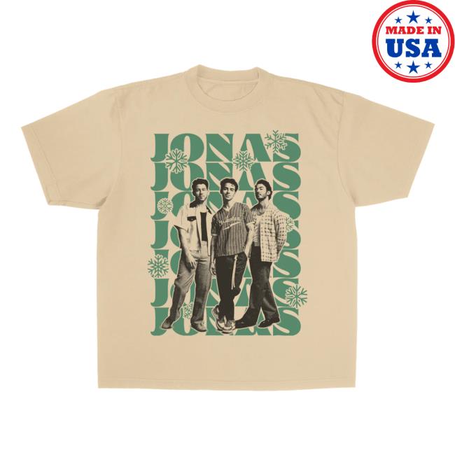 Official Jonas Brothers Merch Jonas Snow Green Shirts Jonasbrothers