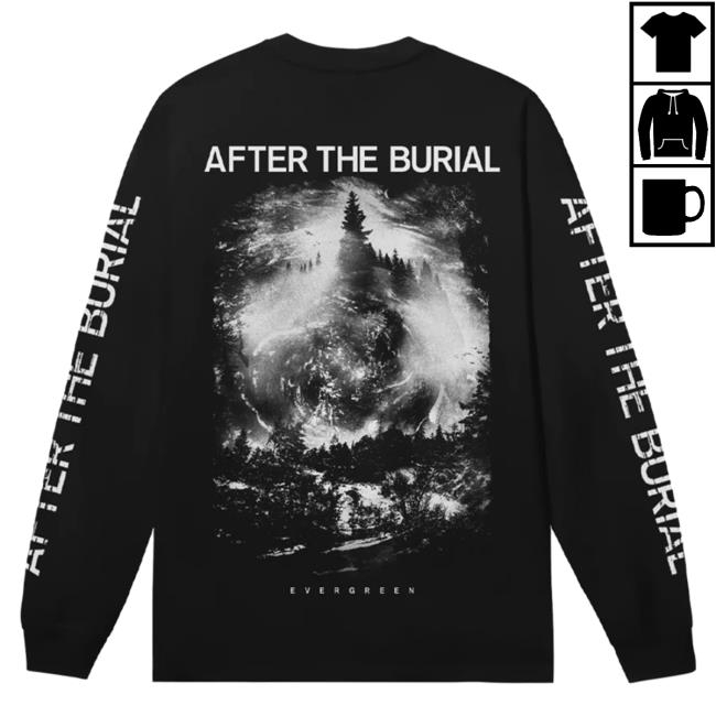 Sumerian Records After the Burial Merch Store After The Burial The Great Repeat Long Sleeve T-Shirts AftertheBurial Apparel Clothing