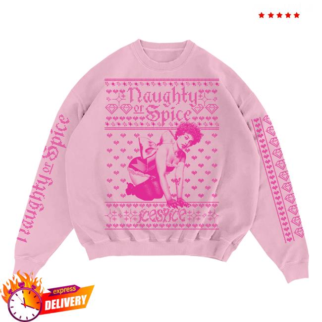 Ice Spice Merch Naughty Or Spice Crewneck
