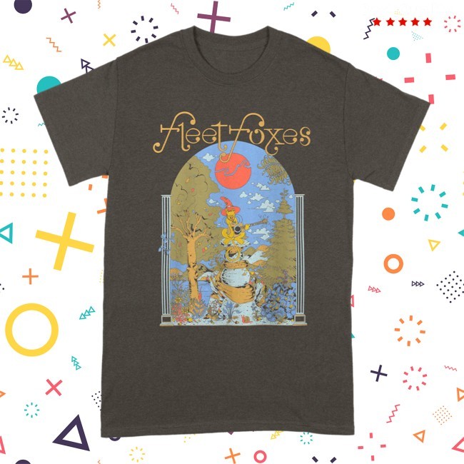 Fleet Foxes Cat Strum New Shirt