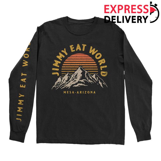 Jimmy Eat World Store Shop Merch Four Peaks Long Sleeve Shirt New
