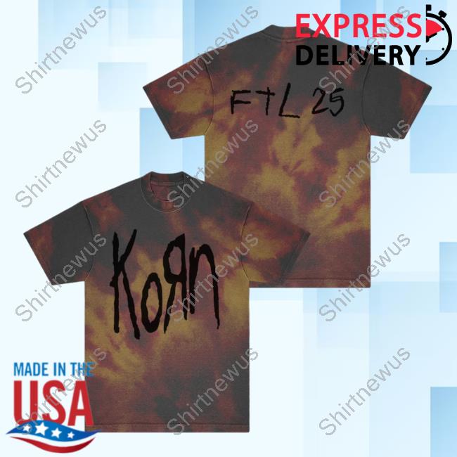 Korn Clothing Store Shop Follow The Leader Ftl 25 Dyed New Shirt Kornwebstore Merch