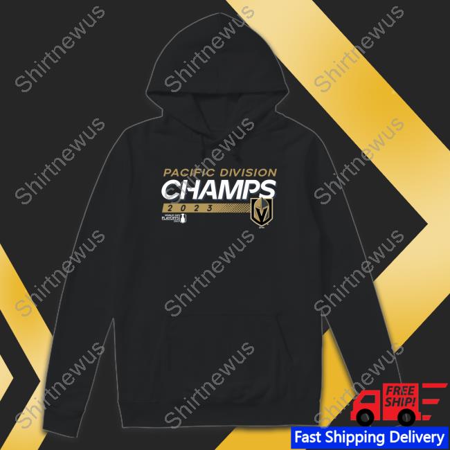 Vegas Golden Knights 2023 Pacific Division Champs T Shirt