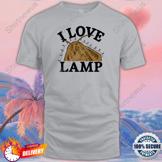 Official Shitheadsteve Merch I Love Lamp Crewneck Sweatshirt