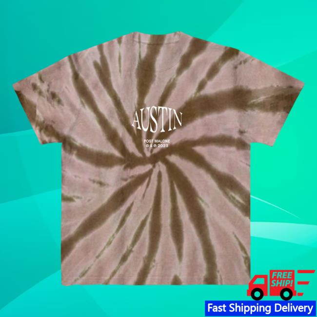 Post Malone Merch Austin Brown Shirt