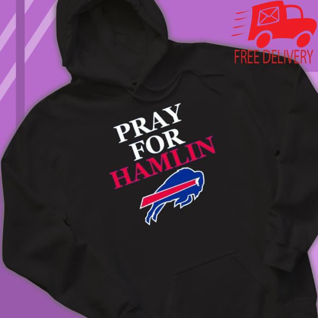 Prayer For Damar Hamlin Buffalo Bills Hooded Sweatshirt