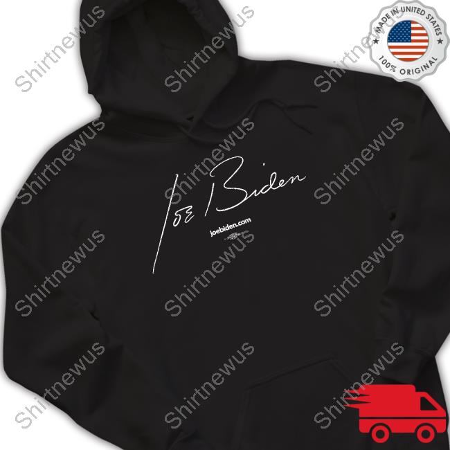 Official Joe Biden Merch Joe Signature Tee Doug Emhoff