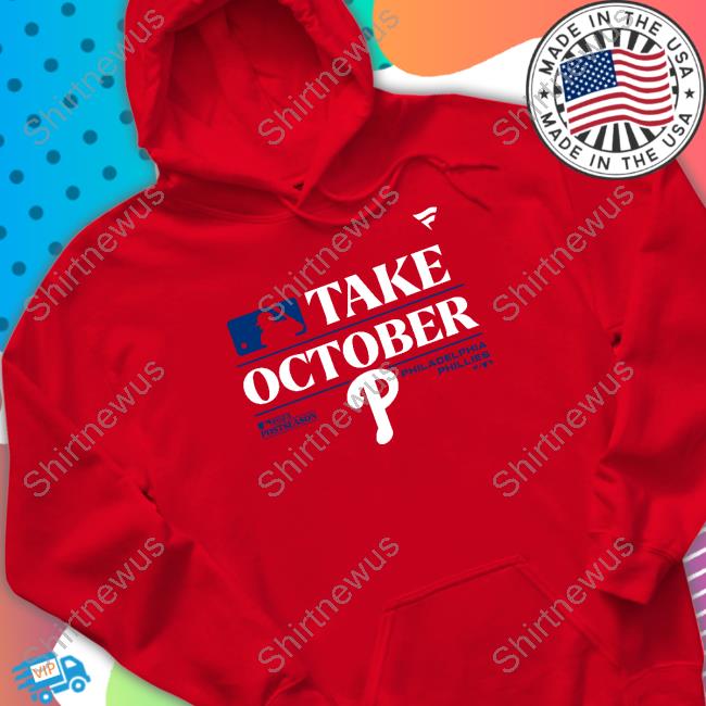 Official Philadelphia Phillies Fanatics Branded Youth 2023 Postseason Locker Room Tee