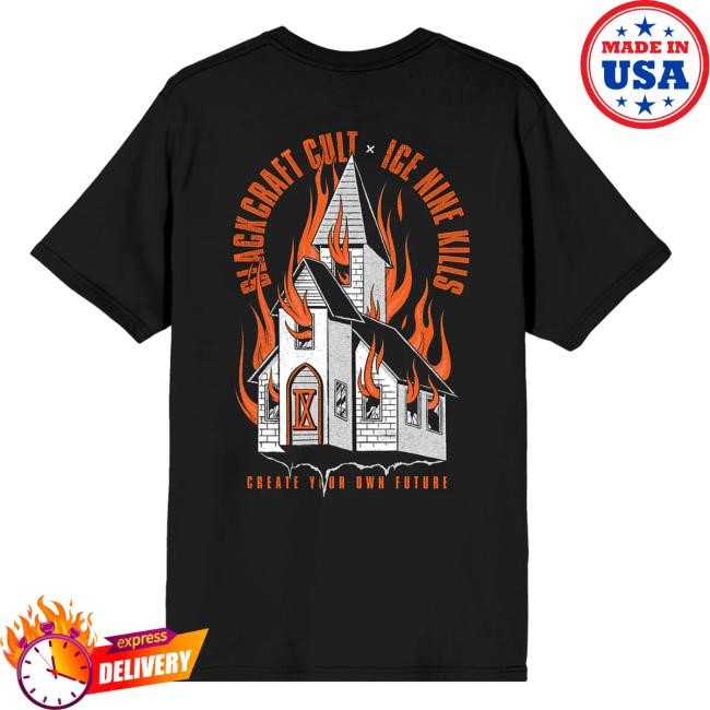 INK Burning Church Shirt Ice Nine Kills Merch